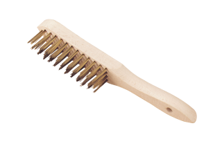 AGIR produit Brosse  manche laiton long